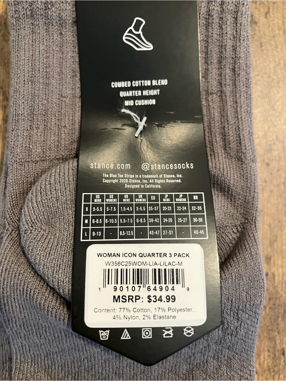 Stance socks 3x
